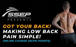SSEP Presents - Lower Back Course For Exercise Physiologists Australia